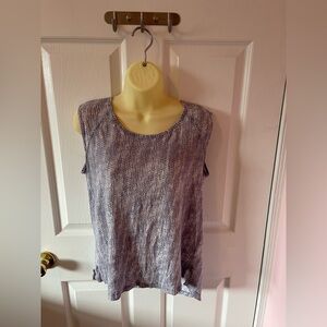 Cynthia Rowley Linen sleeveless top